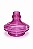 Vaso para Narguile Aladin – Rosa com Detalhes (Pequeno e Médio Porte) - Imagem 1