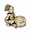 Cinzeiro Decorativo Caveira Baterista – Linha Rock & Skull - Imagem 3