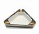Cinzeiro de Porcelana de Luxo para Charutos - Coleção Noir Leaf - Imagem 1