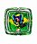 Cinzeiro de Vidro do Brasil Decorado Na Boa - Imagem 2