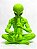 Alienígena 3D Fumando no Bong - Imagem 1
