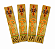 Seda Guru Brow King Size Slim — 50 folhas 4 sedas por 10,00 - Imagem 1