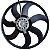 Ventoinha Hélice radiador eletroventilador Gol G5 2008 2016 - Imagem 5