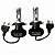 Kit Lâmpada H4 Farol Automotivo Ultra Led 6000K 8200 lumens - Imagem 1