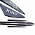 Friso Lateral Onix Cinza Drake cor Original Nome alto relevo - Imagem 1
