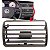 Kit Difusor Ar Painel Gol G3 Parati Saveiro Cinza Flanel - Imagem 2