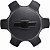 KIT 4 Calota centro roda D20 C20 A20 Aro 6X16" emblema preto - Imagem 2