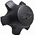 KIT 4 Calota centro roda D20 C20 A20 Aro 6X16" emblema preto - Imagem 3