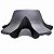KIT 4 Calota centro roda D20 C20 A20 Aro 6X16" emblema preto - Imagem 4