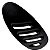 Kit Tampão difusor superior Painel Palio Fire Siena Preto - Imagem 2