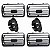Kit Difusor Ar grade Painel Gol G3 G4 Parati Saveiro Preta - Imagem 1