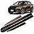 Jogo friso lateral compatível SUV Kicks Cinza Rust (Marrom) - Imagem 1