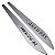 JG friso Tracker Prata Switchblade nome cromado alto relevo - Imagem 4