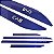 Frisos Laterais BYD Song Plus 23 2024 2025 Azul Nome Cromado - Imagem 1