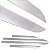 Kit Frisos Laterais BYB Song Plus 2024 2025 Prata TIME GREY - Imagem 1