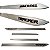 Jogo friso Tracker Prata Shark black edition RS Nome Preto - Imagem 1
