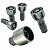 4 Parafusos de roda Antifurto VW Gol Fox Voyage UP Farad - Imagem 2