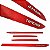 Friso lateral Nova Tracker Vermelho Scarlet nome alto relevo - Imagem 1