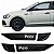Emblemas Aplique Laterais VW Polo Black Piano Chrome Delete - Imagem 1