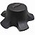 Calota centro roda D20 C20 A20 Silverado 6X16" emblema preto - Imagem 2