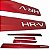 Friso Lateral New HR-V 2026 VERMELHO SUPERNOVA nome Cromado - Imagem 1