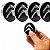 kit 4 Calotas Miolo Centro Roda C3 C4 Aircross Picasso 59mm - Imagem 1
