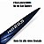 Friso Lateral HB20S Azul Sapphire nome Alto Relevo Cromado - Imagem 3