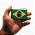 Adesivo da Bandeira BRASIL Resinado 8x5cm para carro e moto - Imagem 3