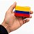 Adesivo Bandeira COLÔMBIA Resinado 8x5cm para carro e moto - Imagem 3
