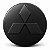 Jogo Calota centro roda Lancer ASX Outlander Black Piano 60mm - Imagem 2
