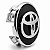 Jogo Calota centro roda Corolla Rav4 Black Piano Cromado 62mm - Imagem 3