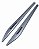 Friso Lateral Haval Cinza Diamante Nome Relevo Black Piano - Imagem 4