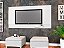 Painel Parede Com Prateleira Para Tv Até 70" Seattle Branco - Imagem 1