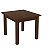 Mesa de Jantar 90X70 de Canto Alemão - Imbuia - Imagem 1