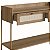 Aparador 2 Gavetas 103cm Pé Metal Oslo Artesano | Hanover/Dourado - Imagem 5
