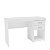 Mesa de escritório Malta 1,20m 2 gavetas (Preto/Branco/Castanho) - Imagem 7