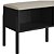 Sapateira Banco Estofada 93cm Pé Madeira Oslo Nero - Imagem 5