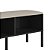Sapateira Banco Estofada 93cm Pé Madeira Oslo Nero - Imagem 6