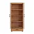 Estante 1 Gaveta 2 Portas Vidro Industrial MDF Freijó - Imagem 3