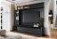 Painel Home Venezza para TV Até 60 Polegadas e Cristaleira - Preto - Imagem 3