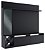 Painel Home Venezza para TV Até 60 Polegadas e Cristaleira - Preto - Imagem 4