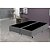 Base Box Casal Bipartido Santo Box Suede Cinza 40x138x188 - Imagem 2