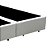 Base Box Casal Bipartido Santo Box Sintético Branco 40x138x188 - Imagem 2