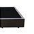 Base Box Casal Bipartido Santo Box Sintético Marrom 40x138x188 - Imagem 3