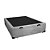 Cama Box Baú Casal sueds cinza  + Colchão Espuma D33   56x138x188 - Imagem 4
