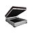 Cama Box Baú Casal sueds cinza  + Colchão Espuma D33   56x138x188 - Imagem 1