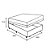 Cama Box Baú Casal Colchão Top Line Mola Bonnel + Box Sintético Branco Santo Box 65X138X188 - Imagem 6