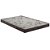 Cama Box Baú Casal Colchão Espuma D33 + Box Suede Cinza Santo Box 56x138x188 - Imagem 5