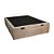 Base Box Baú Casal Santo Box Suede Bege 47x138x188 - Imagem 2