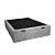 Base Box Baú Casal Santo Box Suede Cinza 47x138x188 - Imagem 2